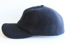 画像2: カナダ製 CROWN CAP 耳当て付き ウールキャップ 黒 2XL (2)
