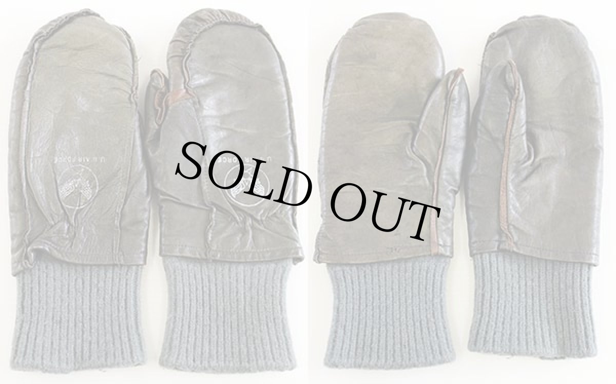 画像2: 50s 米軍 N-3B & N-2 レザーミトン グローブ (2)