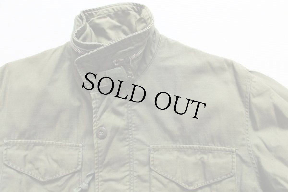 画像3: 60s 米軍 U.S.ARMY M-65 フィールドジャケット 1st オリーブグリーン S-R (3)