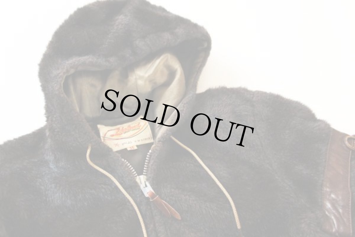 画像3: 70s Lakeland フーデッド フェイクファー パーカー 36★ジャケット (3)