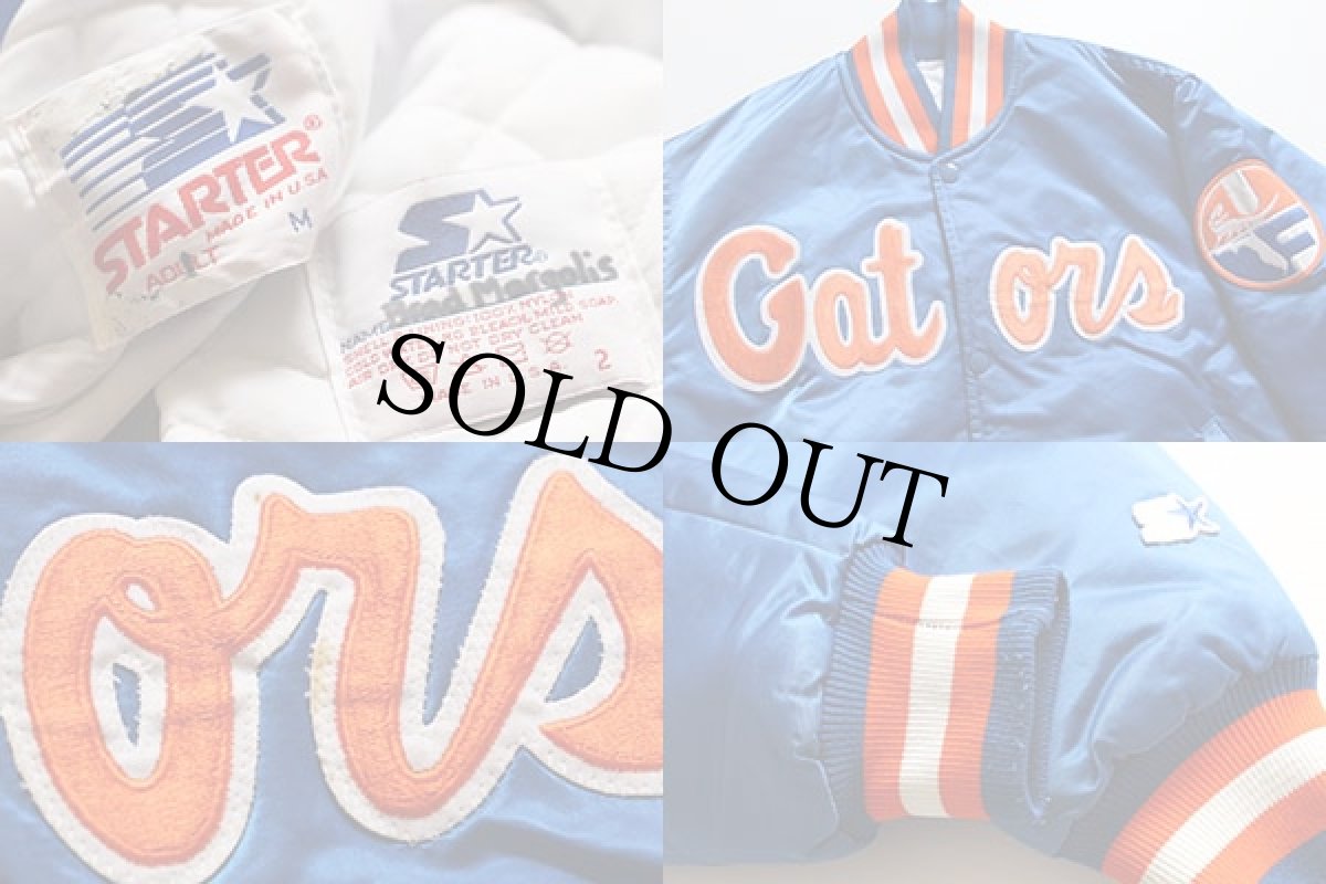 画像3: 90s USA製 STARTERスターター Florida Gators ナイロンスタジャン M (3)