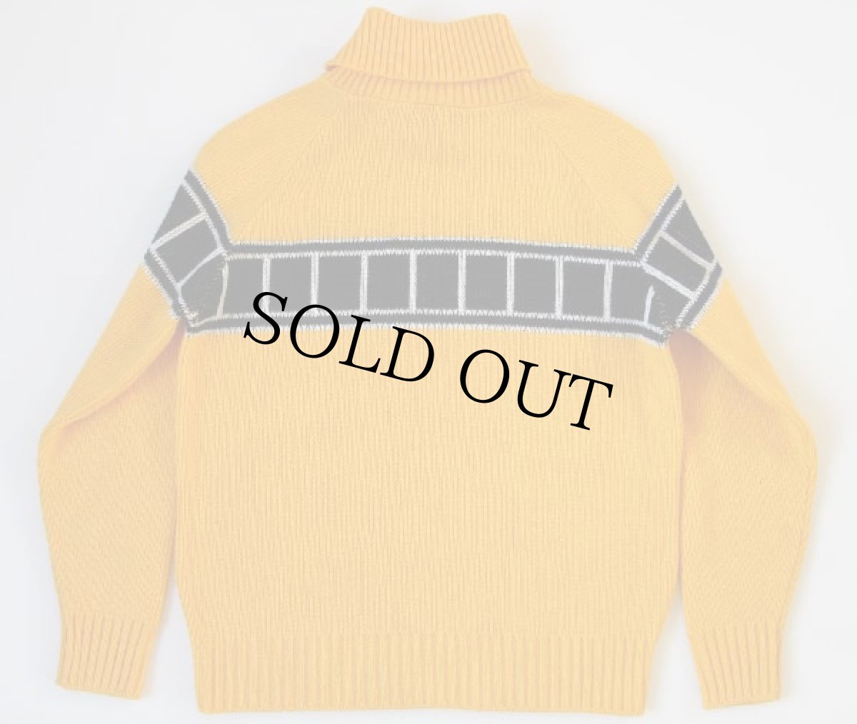 画像2: 70s YAMAHAヤマハ ストロボライン タートルネック セーター S (2)