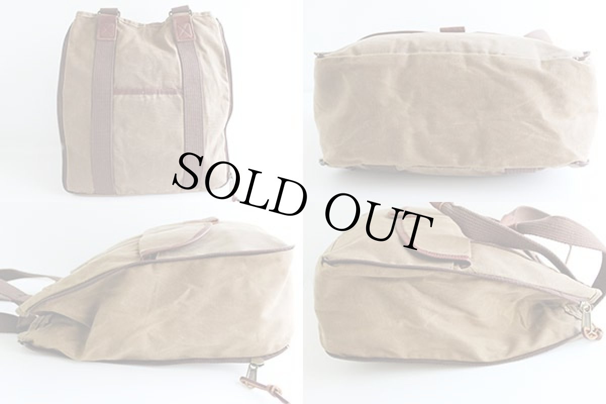 画像2: 未使用★DULUTH TRADINGオイルドコットン トートバッグ★ (2)