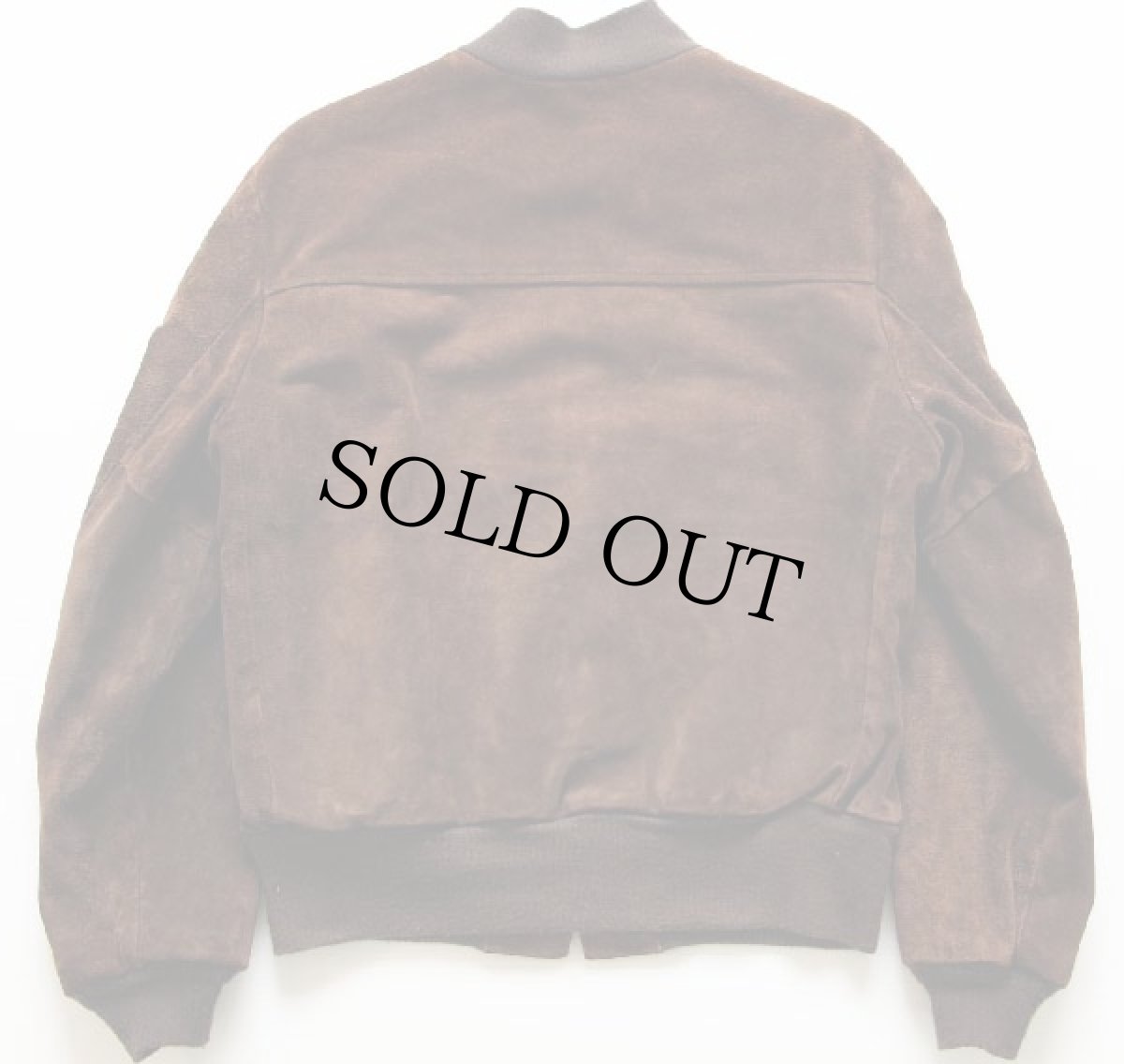 画像2: 70s SEARS スエードレザージャケット 焦げ茶 38R (2)