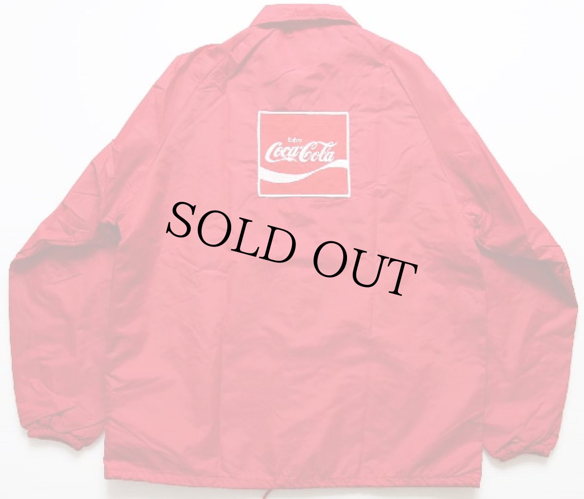 画像2: デッドストック★80s King Louieキングルイ コーラ パッチ付き コーチジャケット L (2)