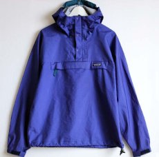 画像1: patagoniaパタゴニア アノラックパーカー S 紫 (1)