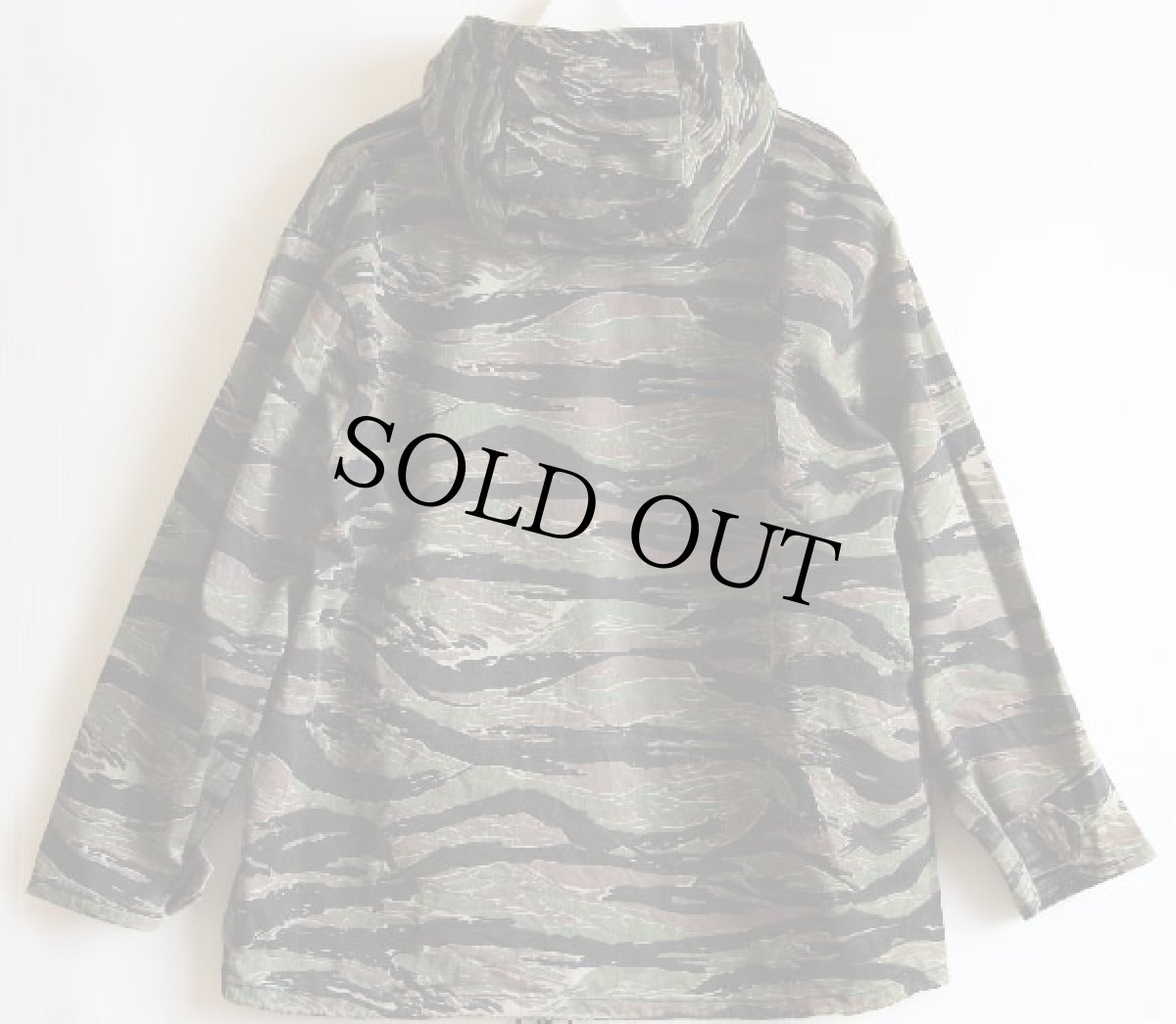 画像2: 80s USA製 ROTHCOロスコ タイガーカモ アノラックパーカー SR (2)