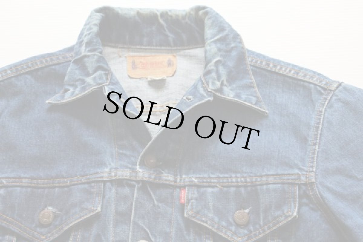 画像3: 60s LEVI'Sリーバイス 70505 BIGE デニムジャケット 42 (3)