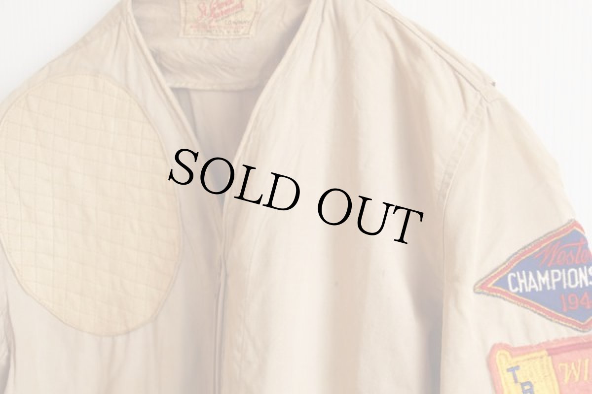 画像3: 40s St.Croix パッチ付き シューティングジャケット (3)