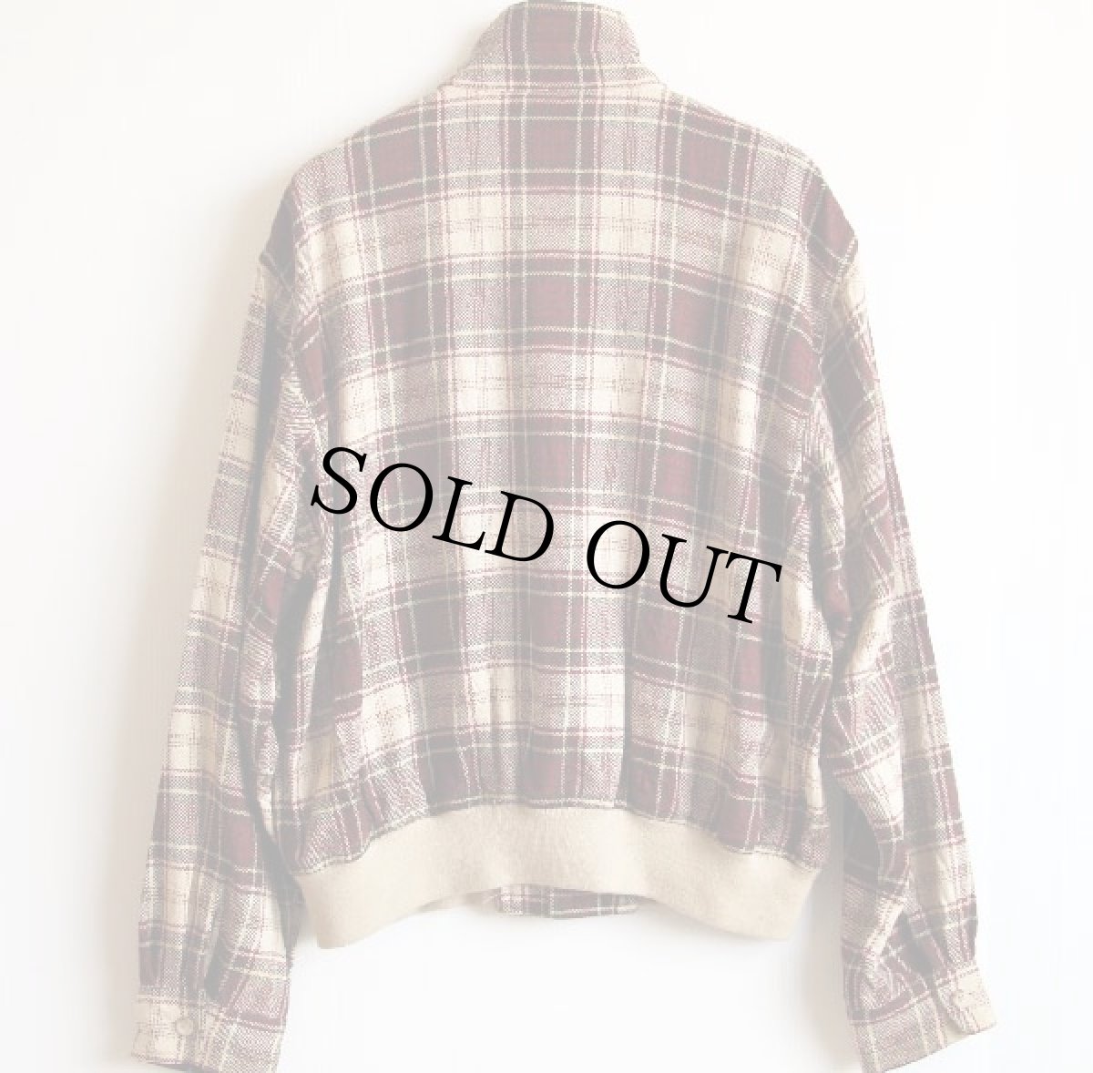 画像2: 90s ポロ ラルフローレン チェック A-1タイプ シルクジャケット XL (2)