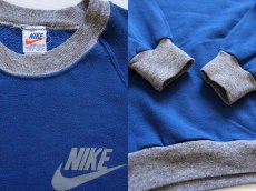 画像3: 70s USA製 NIKEナイキ ツートン スウェット XL (3)