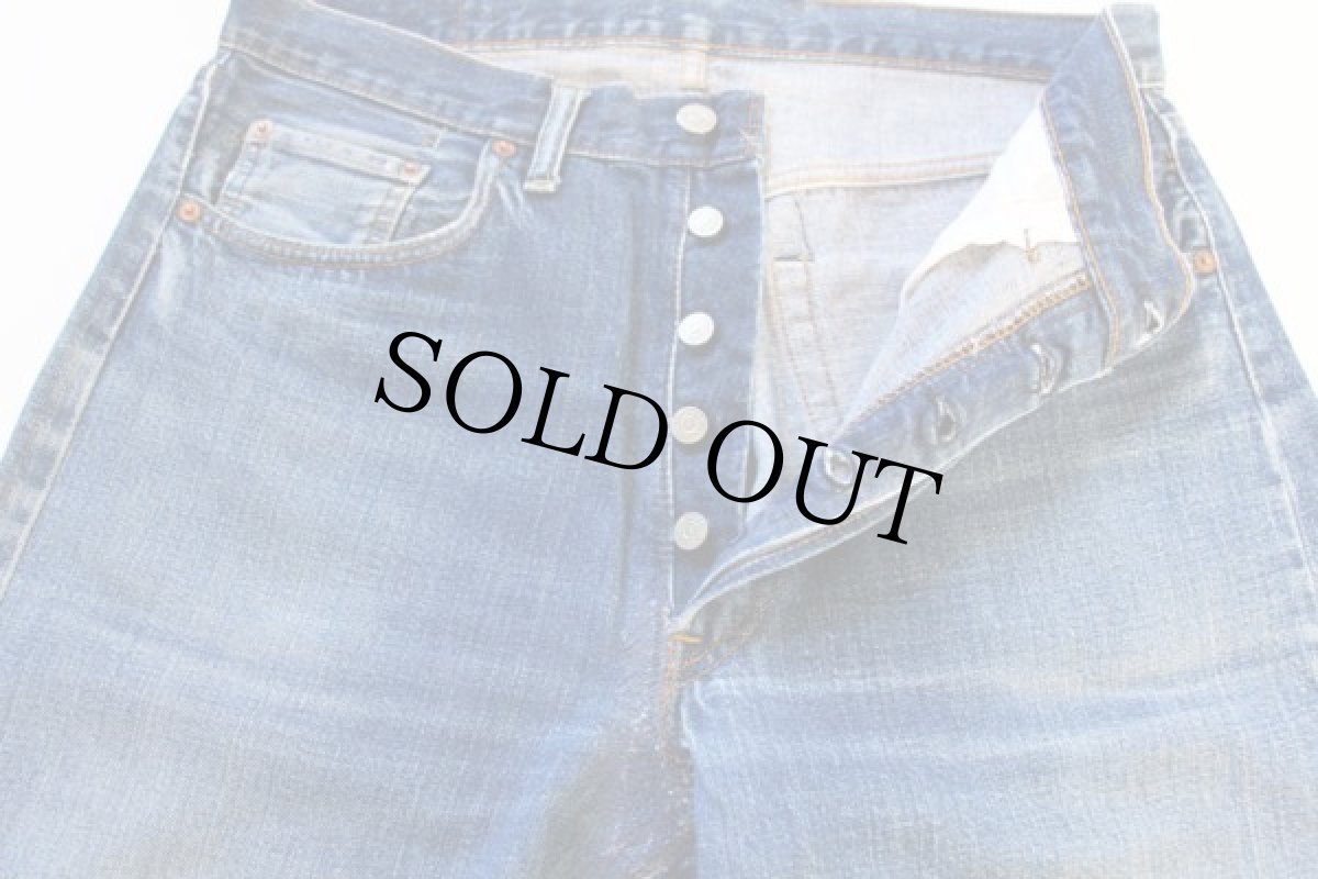 画像3: 70s USA製 Levi'sリーバイス 501 シングル 66前期 デニムパンツ w35 (3)