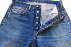 画像3: 70s USA製 Levi'sリーバイス 501 シングル 66前期 デニムパンツ w35 (3)