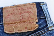 画像4: 70s USA製 Levi'sリーバイス 501 シングル 66前期 デニムパンツ w35 (4)