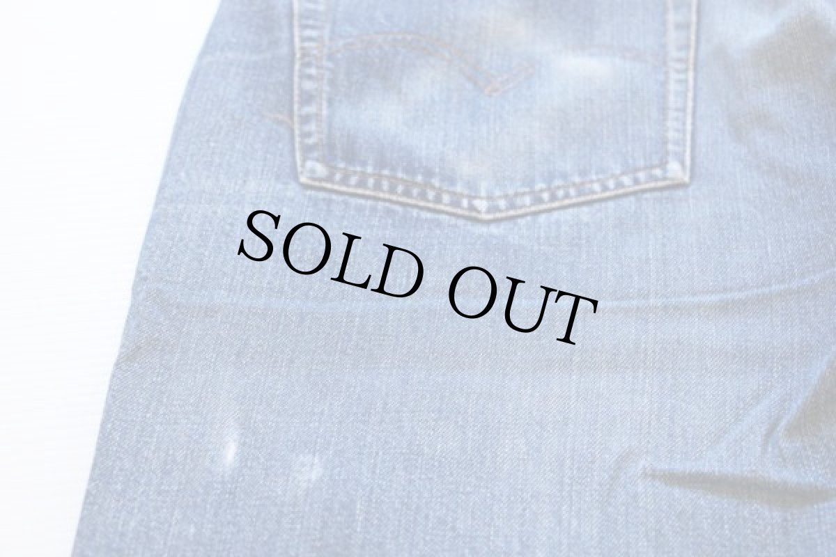 画像7: 70s USA製 Levi'sリーバイス 501 シングル 66前期 デニムパンツ w35 (7)