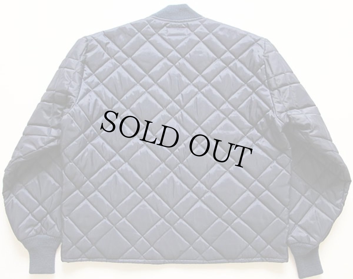 画像2: USA製 OSHKOSH B'GOSH キルティングジャケット LR 紺 (2)