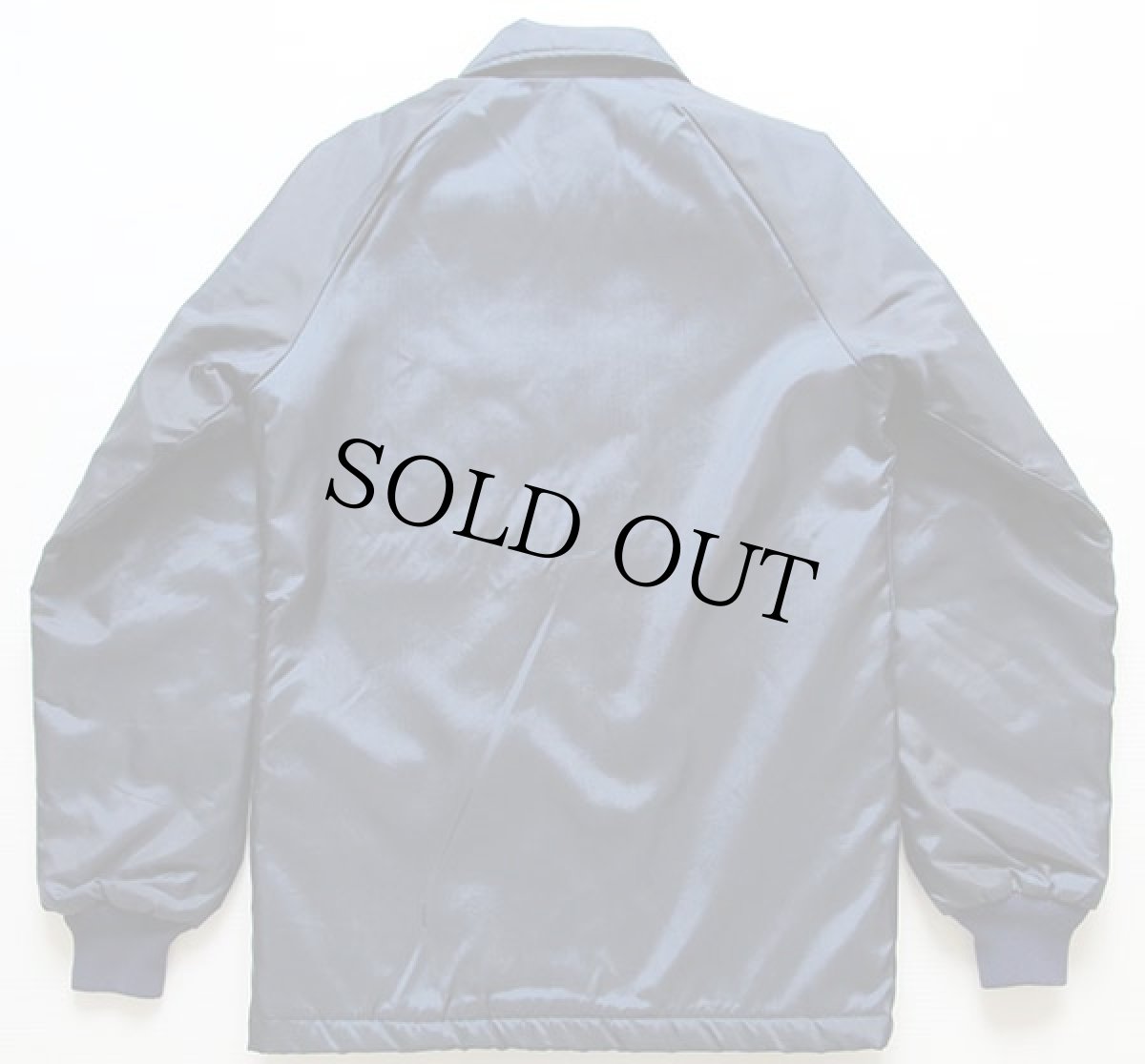 画像2: 70s Swingster ボアライナー ナイロンジャケット 紺 XS (2)