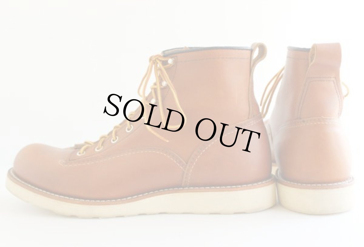 画像2: USA製 REDWINGレッドウイング 2904 ラインマンブーツ 茶 10D (2)