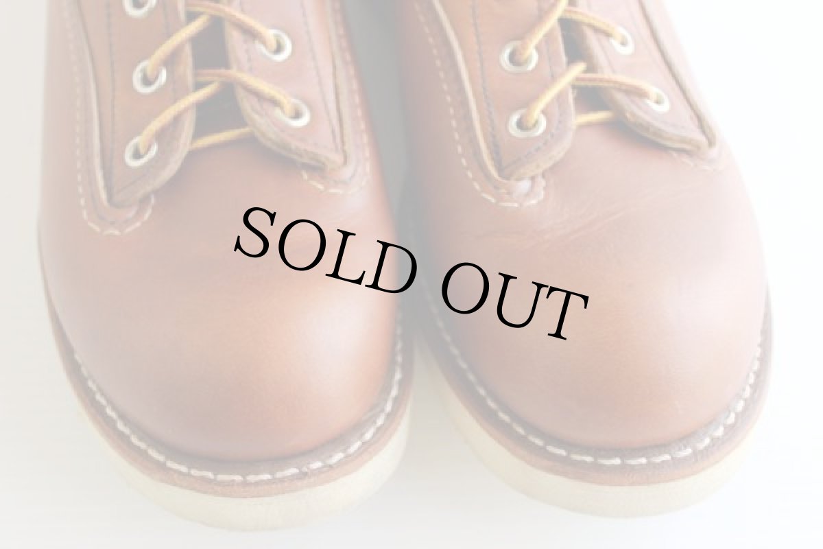 画像4: USA製 REDWINGレッドウイング 2904 ラインマンブーツ 茶 10D (4)