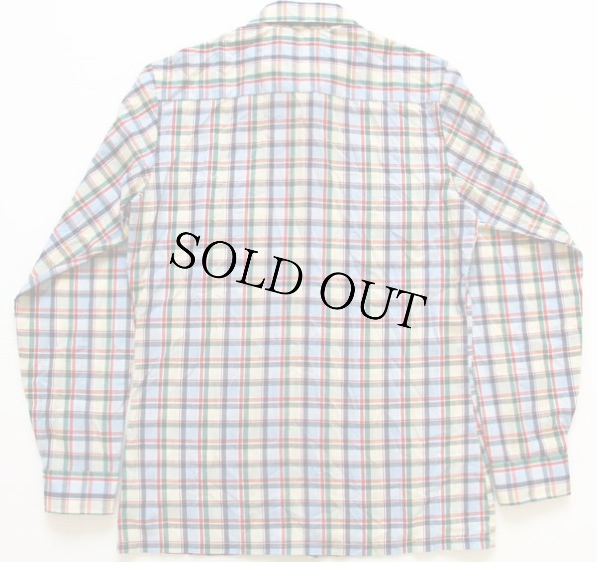 画像2: 70s LEVI'Sリーバイス WILDFIRE BIGE チェックシャツ M (2)