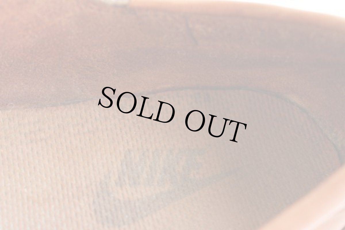 画像4: 80s NIKEナイキ モカシン レザーシューズ 茶 9 (4)