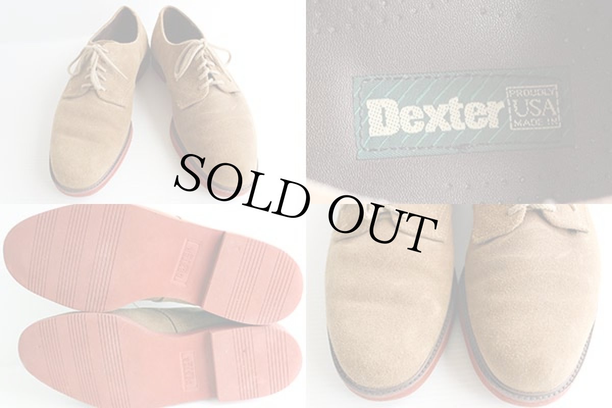 画像3: USA製 Dexter ダーティーバックス スエード レザーシューズ 10★革靴 (3)