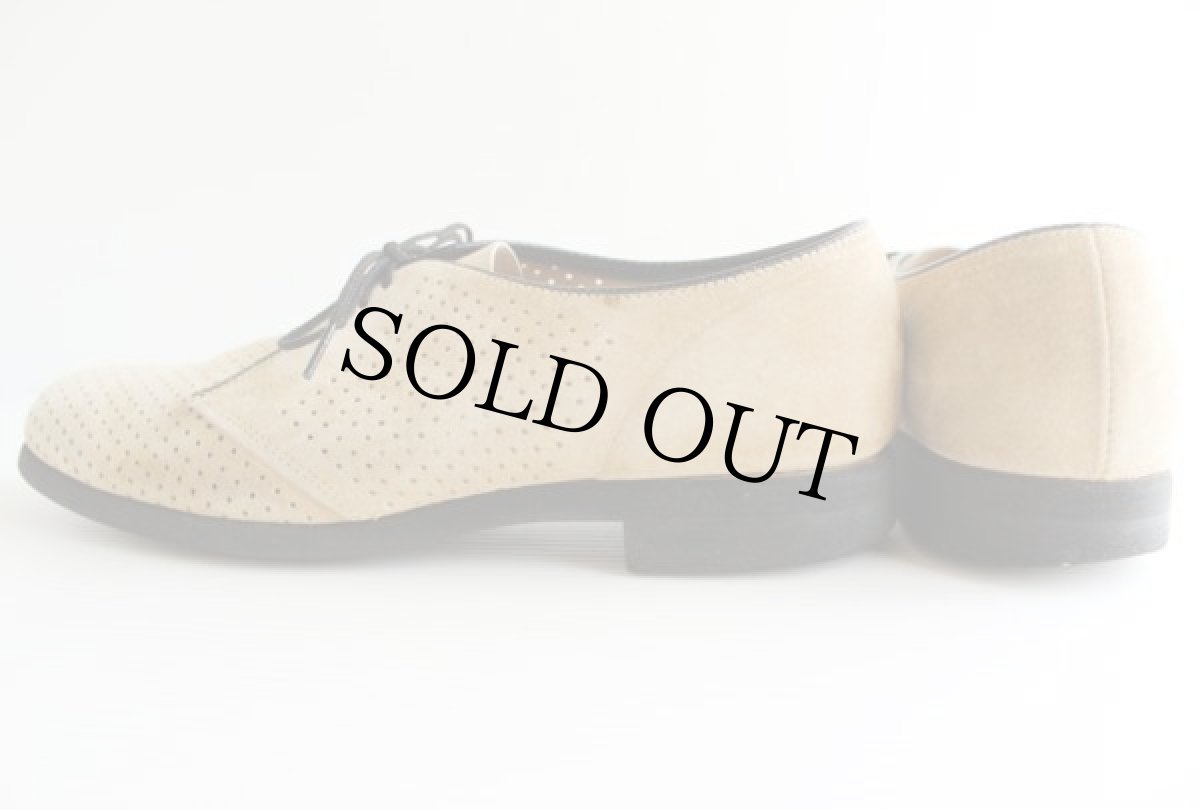 画像2: Hush Puppiesハッシュパピー パンチング スエード レザーシューズ 10.5★革靴 (2)