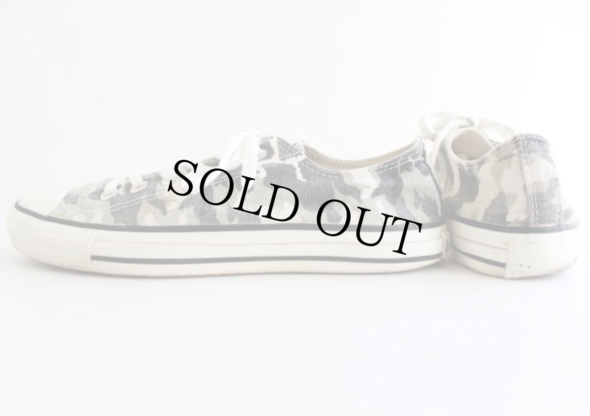 画像2: 90s USA製 CONVERSEコンバース ALL STARオールスター Low 迷彩柄 7.5 (2)