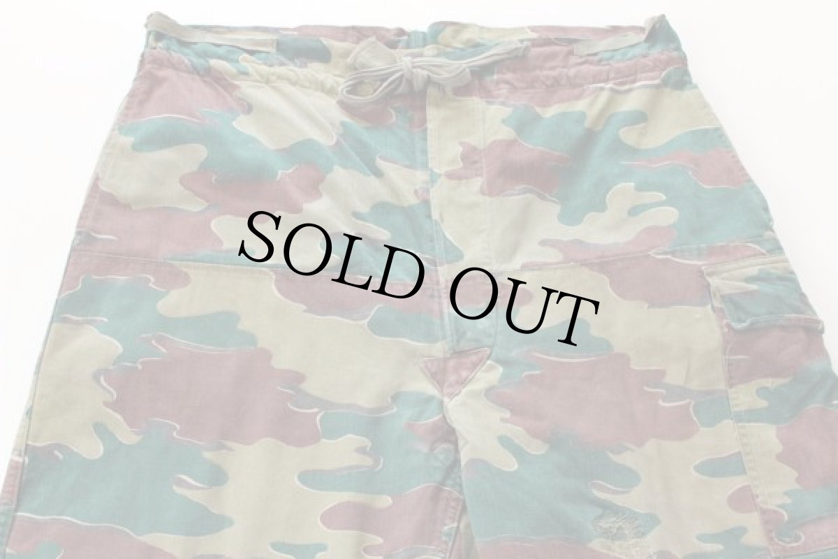 画像2: 50s ベルギー軍 ジグソーカモ トラウザーズ (2)