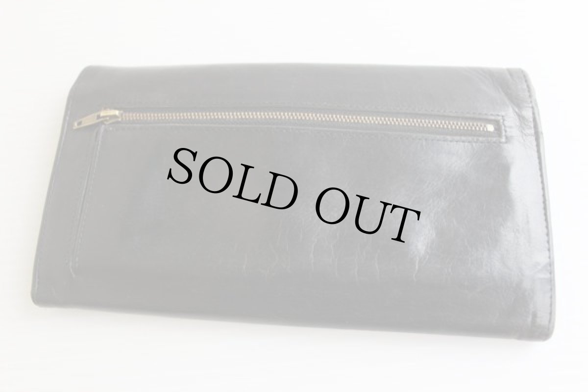 画像2: COACH オールド コーチ レザー ウォレット 黒 (2)