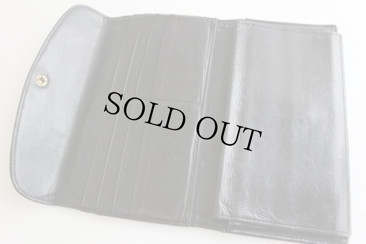 画像3: COACH オールド コーチ レザー ウォレット 黒 (3)