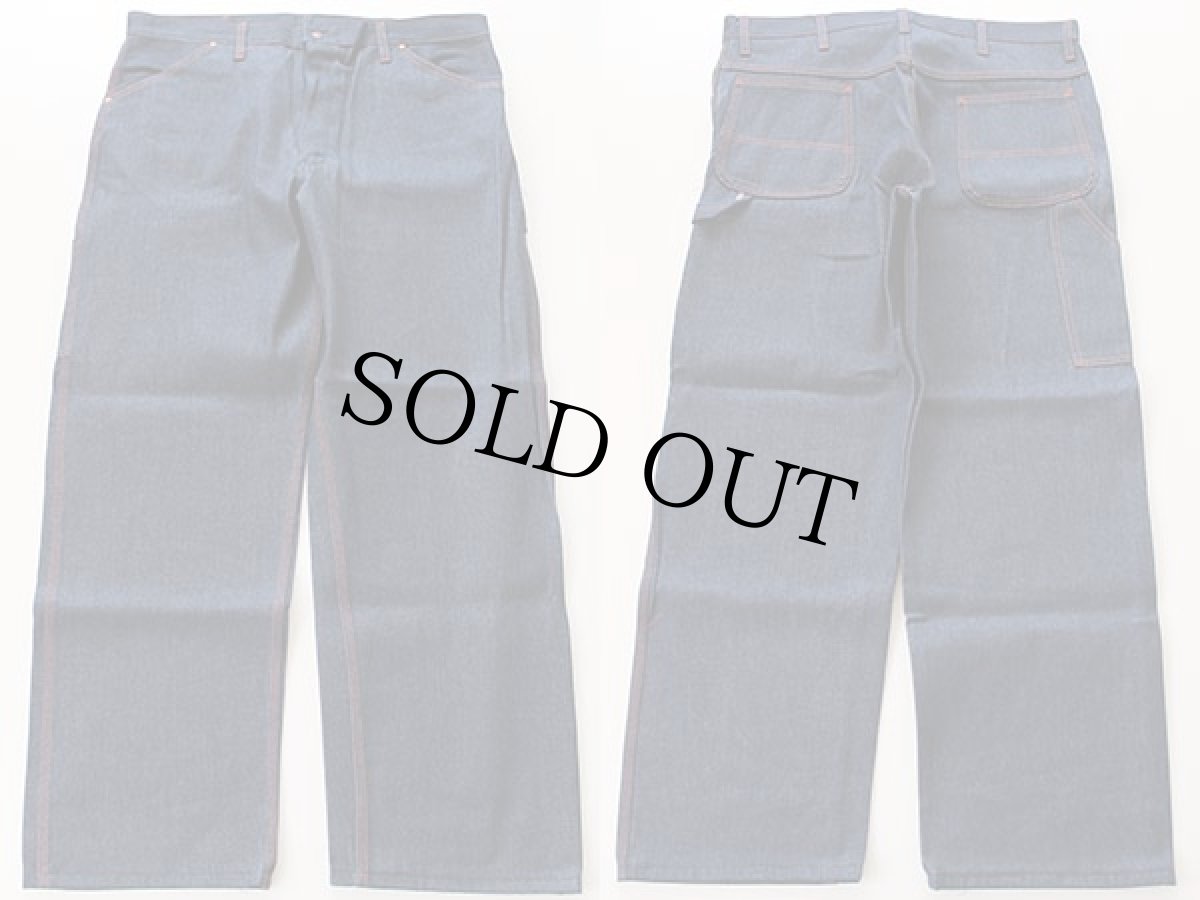 画像2: デッドストック★80s JCPenney BIGMACビッグマック デニム ペインターパンツ w38 (2)