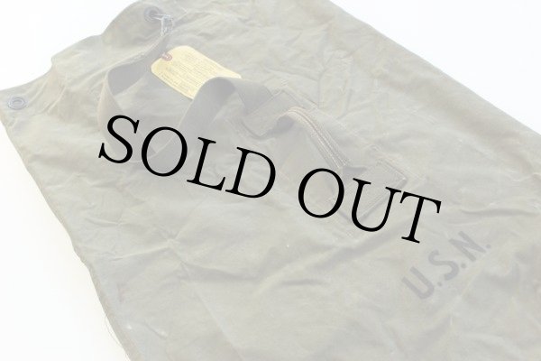 40s 米軍 U.S.N. ステンシル ダッフルバッグ - Sixpacjoe Web Shop