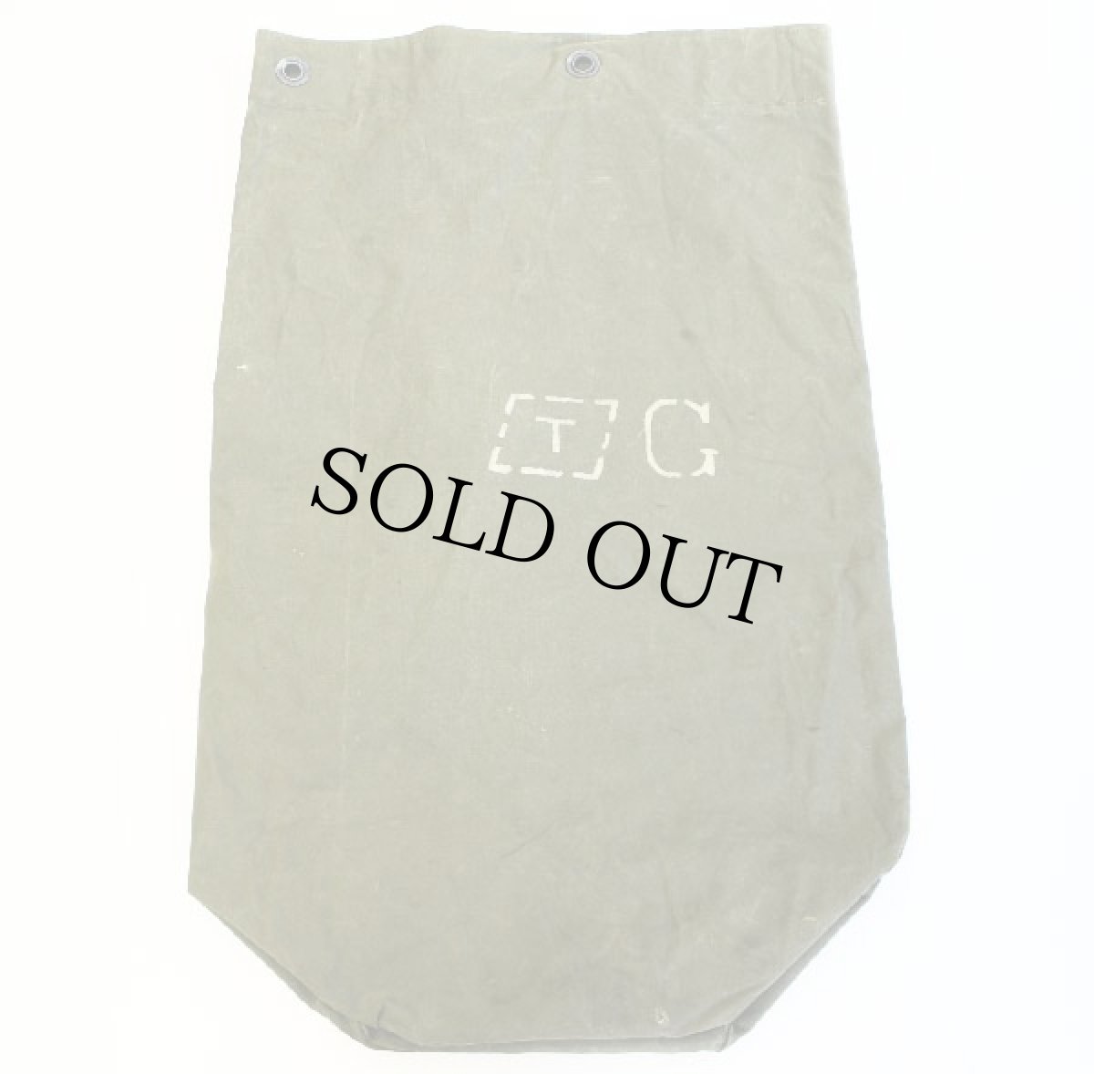 画像2: 40s 米軍 U.S. ステンシル ダッフルバッグ (2)