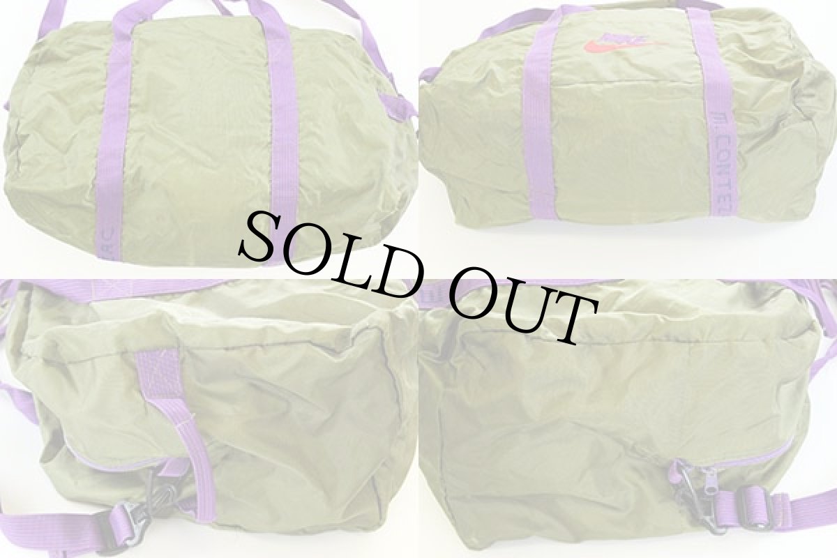 画像2: 90s NIKEナイキ ナイロン 2WAY ダッフルバッグ (2)