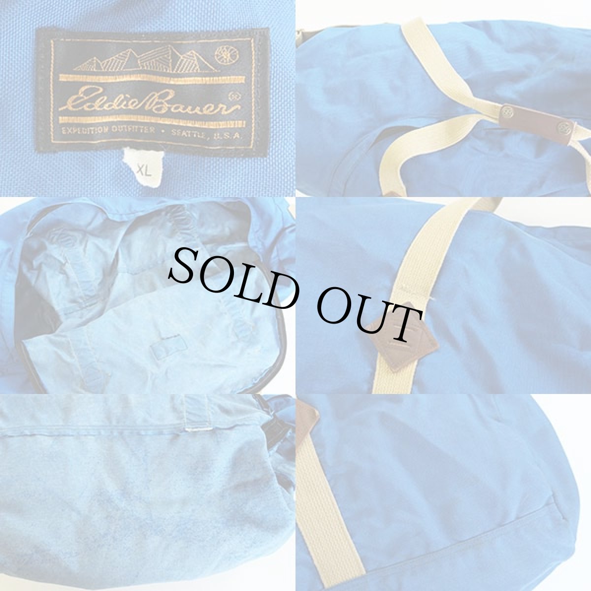 画像3: 70s EddieBauerエディーバウアー ダッフルバッグ (3)