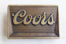 画像1: Coors ロゴ バックル (1)