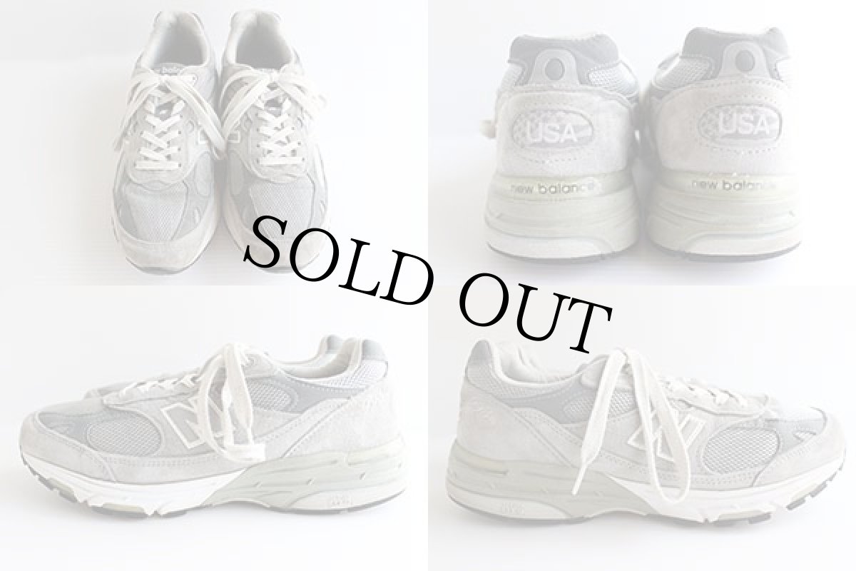 画像2: USA製 NEW BALANCEニューバランス993 スニーカー グレー26cm (2)