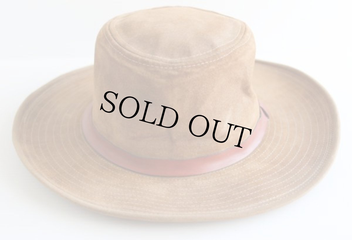 画像2: USA製 NEW YORK HAT スエードレザーハット M (2)