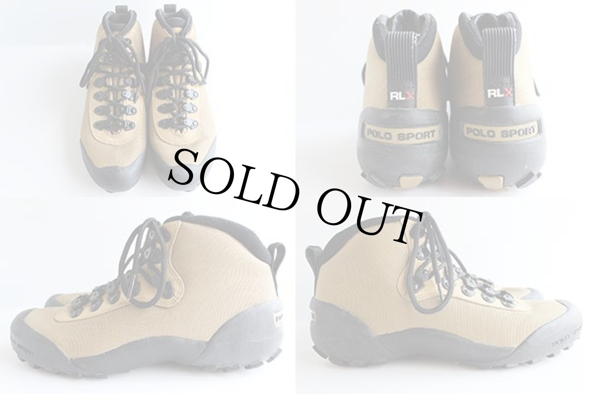 画像2: 00s POLO SPORTポロ スポーツ RLX ラルフローレン ナイロン ブーツ 10 (2)