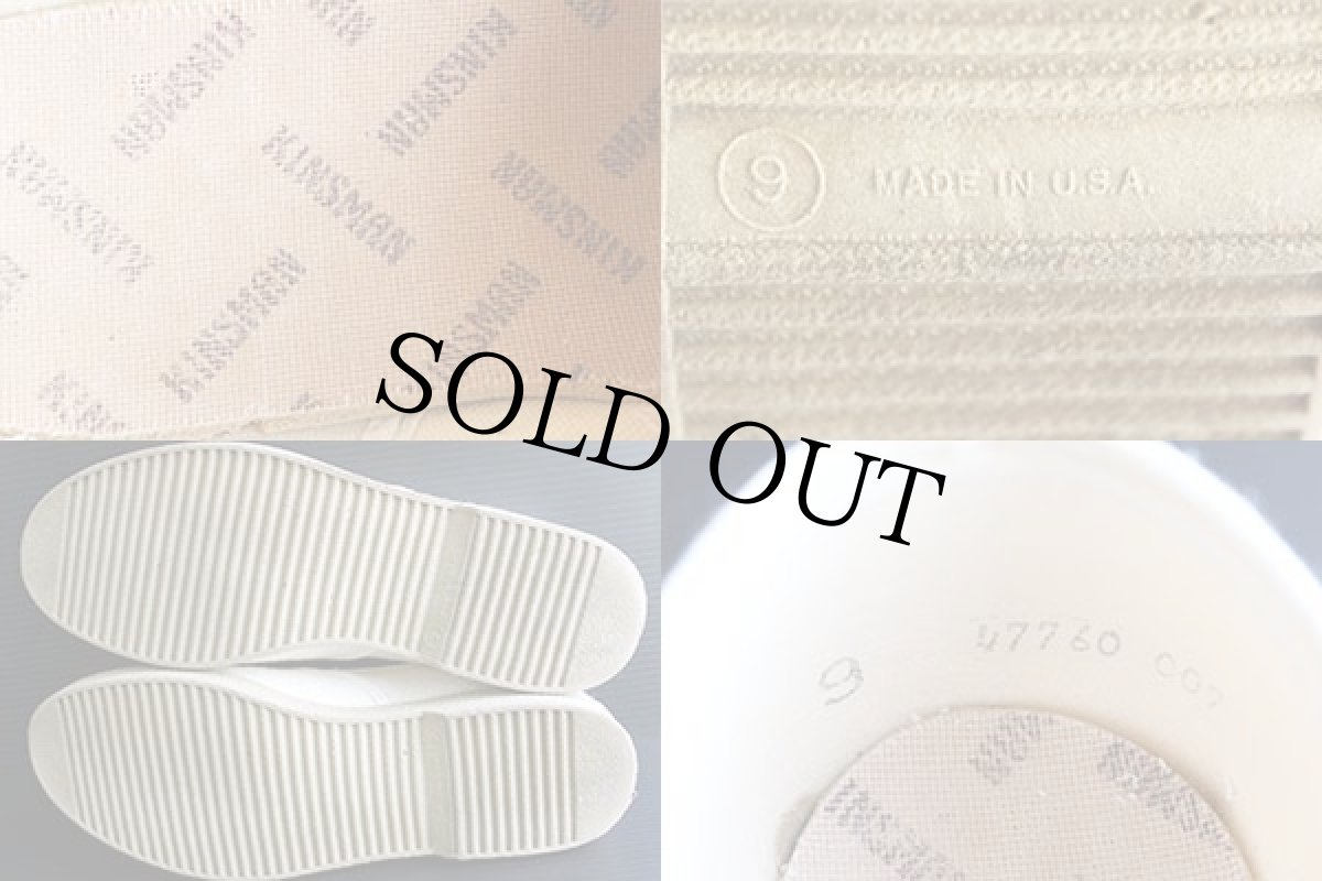 画像3: 80s USA製 KINSMAN キャンバス スリッポン 9 (3)