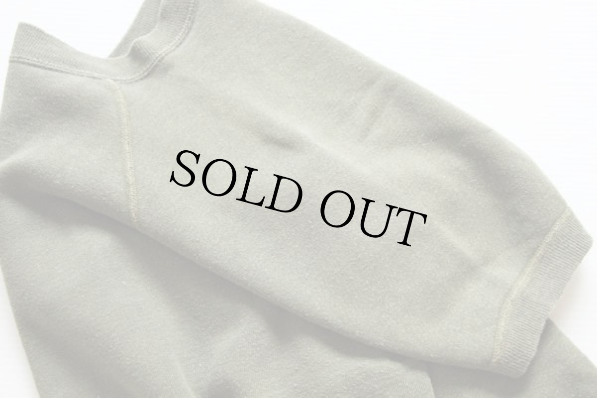 画像6: 60s フロッキープリント 半袖スウェット 緑 (6)