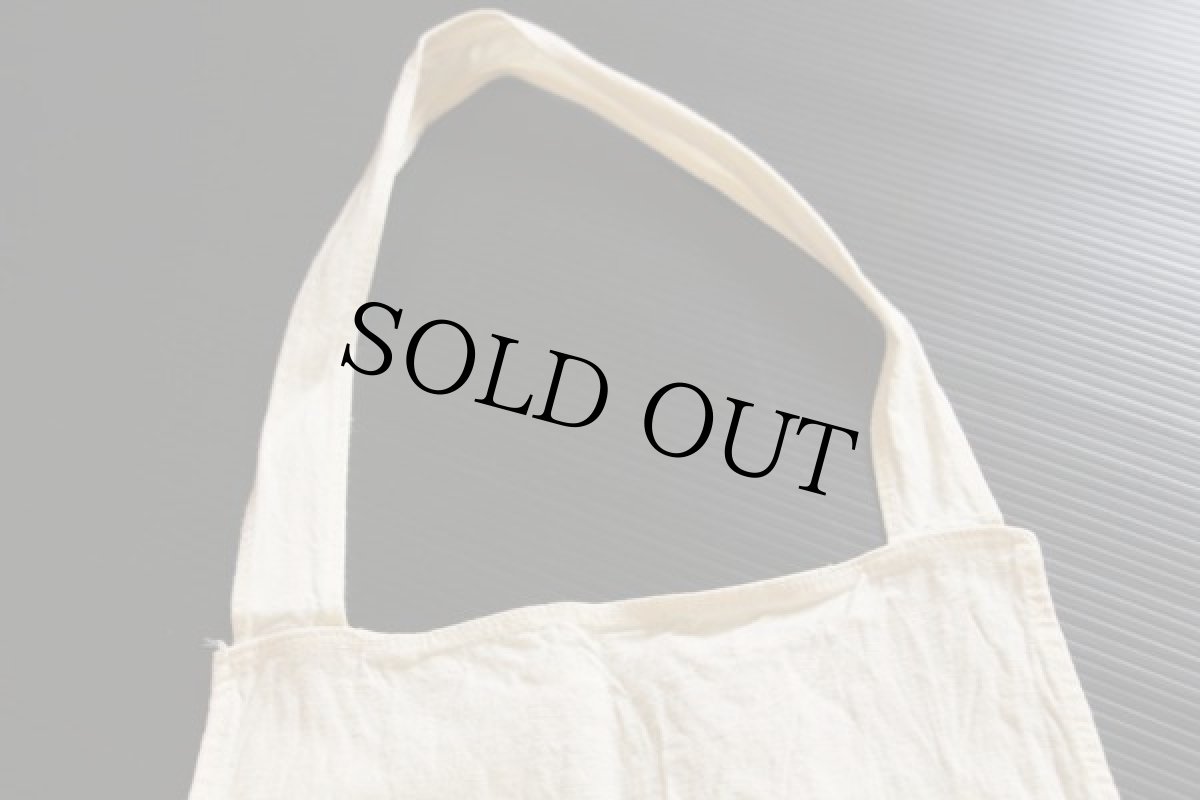 画像5: ビンテージ Master Chef? 染み込みプリント コットン エプロン 生成り (5)