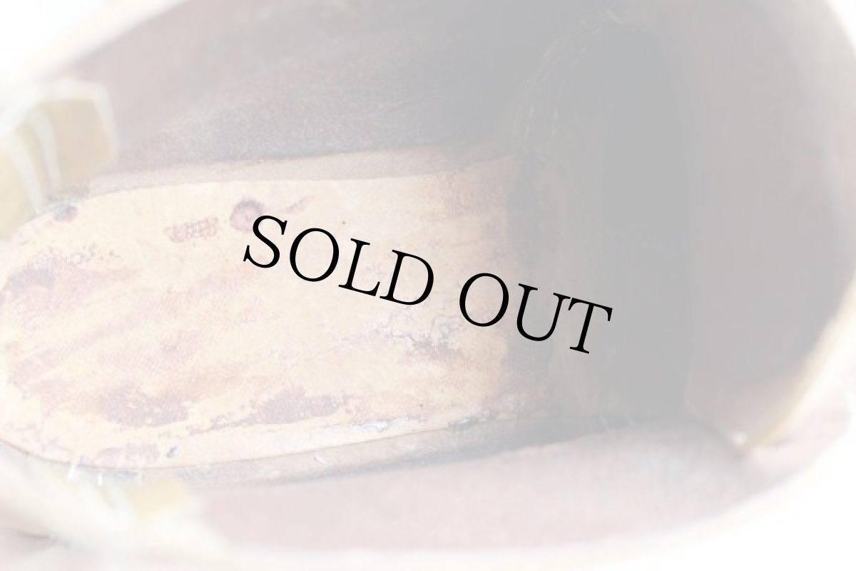 画像9: ビンテージ ハンドクラフト モカシン レザーシューズ (9)