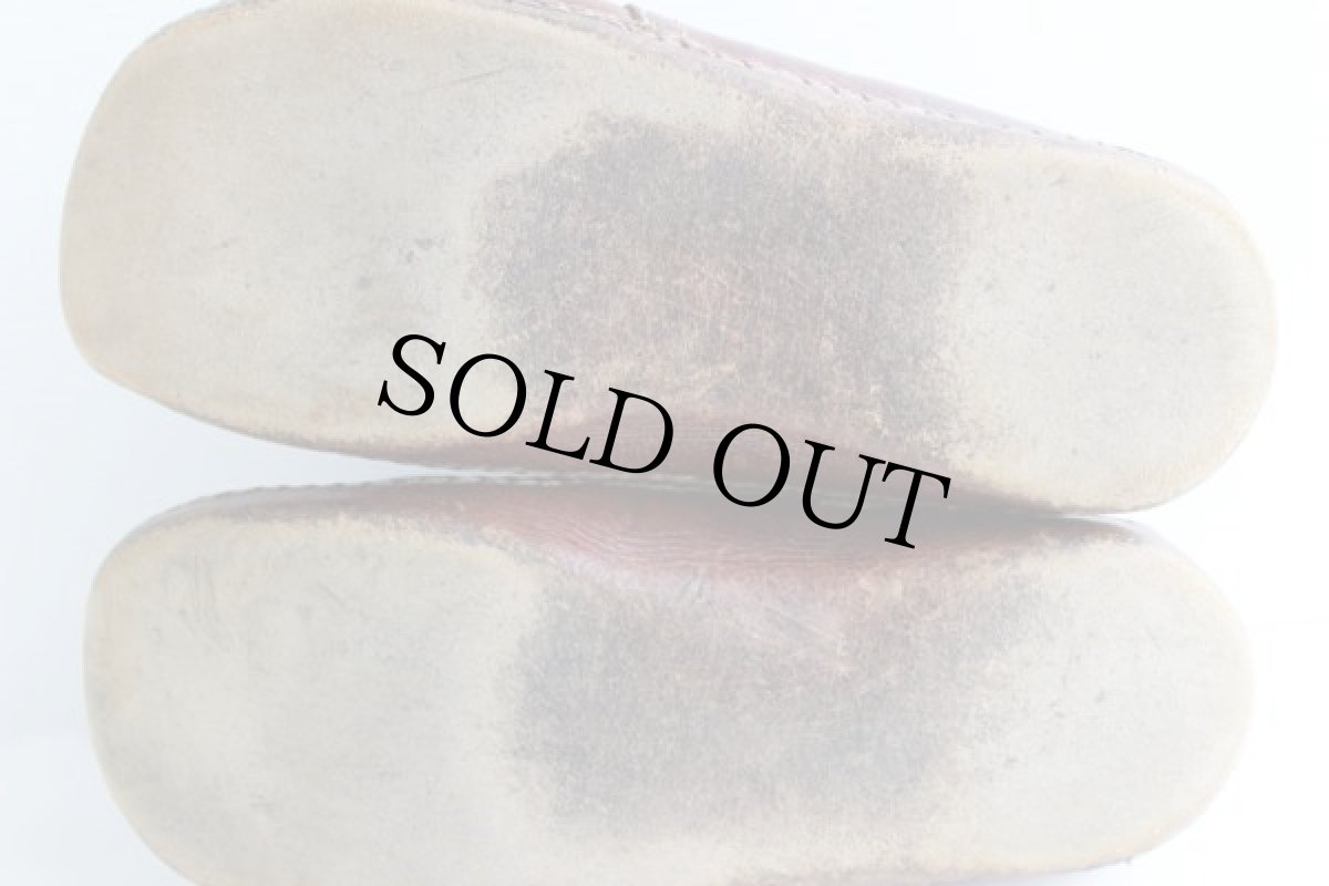 画像7: ビンテージ ハンドクラフト モカシン レザーシューズ (7)