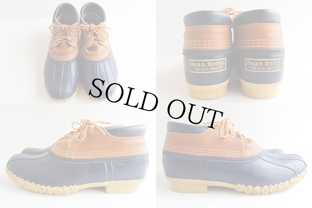 画像2: USA製 L.L.Bean 3ホール ビーンブーツ ガムシューズ 紺 (2)