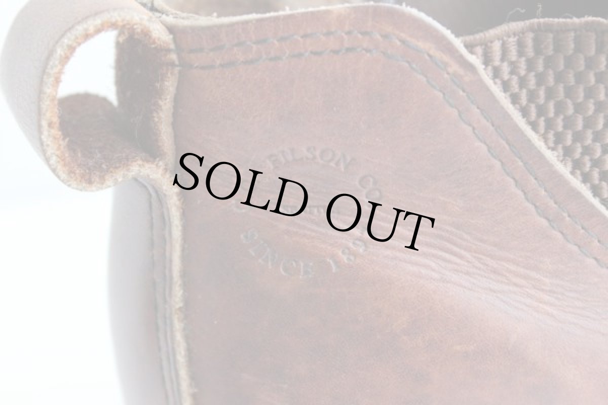 画像4: FILSONフィルソン サイドゴア ブーツ 茶 (4)