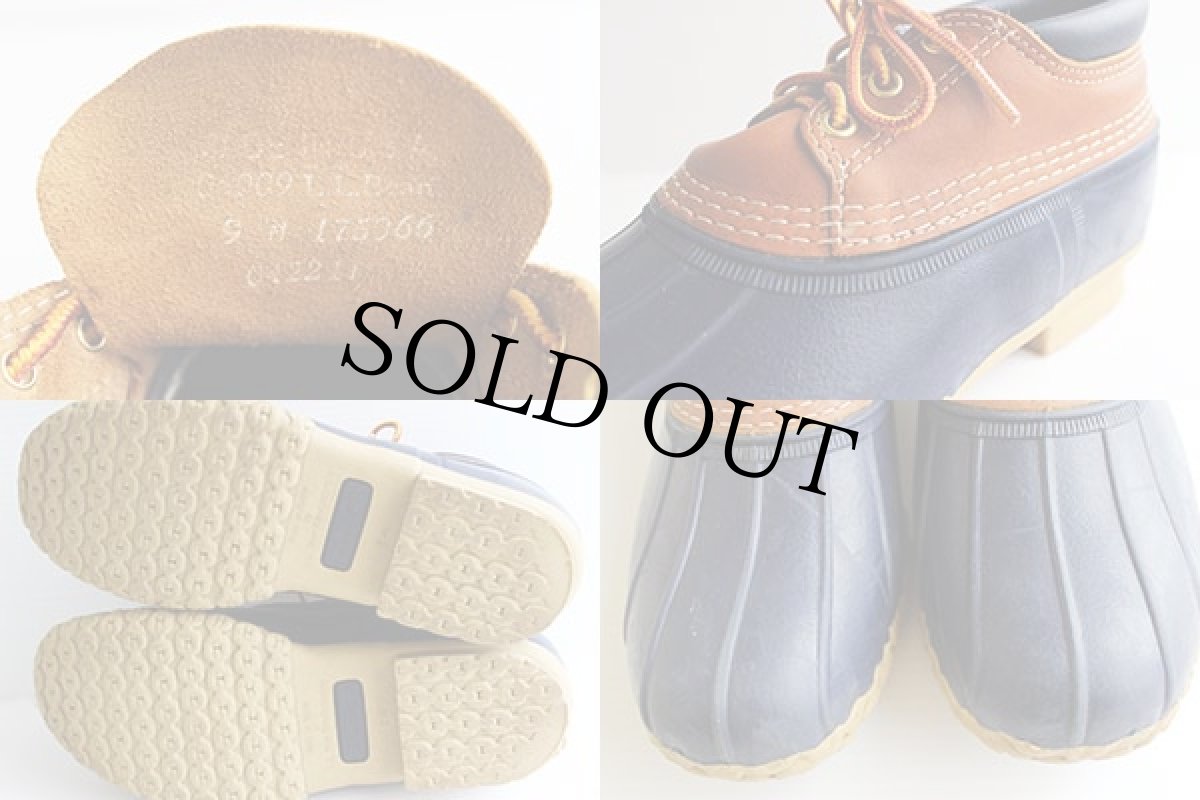 画像3: USA製 L.L.Bean 3ホール ビーンブーツ ガムシューズ 紺 (3)