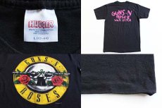 画像4: 80s USA製 GUNS N' ROSESガンズアンドローゼズ Tシャツ L (4)