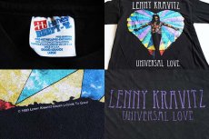 画像3: 90s USA製 Hanes LENNY KRAVITZレニー クラヴィッツ Tシャツ L (3)